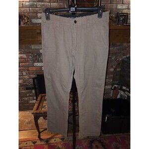 CAT Caterpillar Work Pants Mens 30x30 Tan Canvas Carpenter Utility